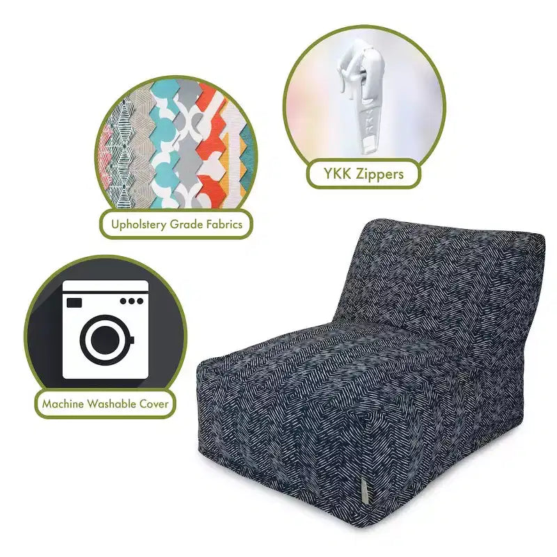 Sedia a sacco reclinabile - Stile Southwest