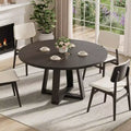Dining Table, Kitchen Table, Round Dining Room Table for Kitchen, 47 Inch Round Table for Dining Room