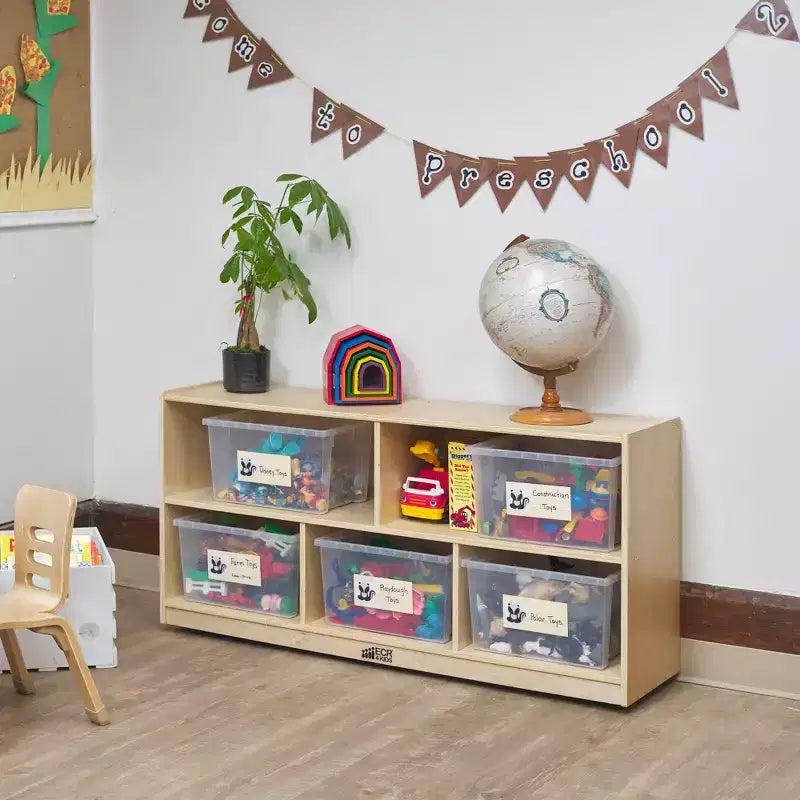 Armadio Mobile a 5 Scomparti per Bambini